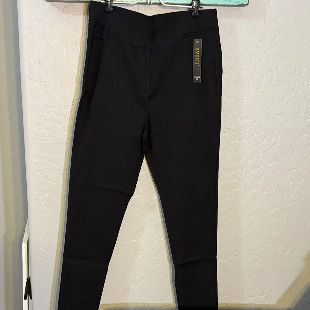 JVINI Black Jegging type Pants